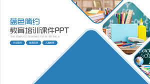Pendidikan dan pelatihan template PPT industri PPT umum