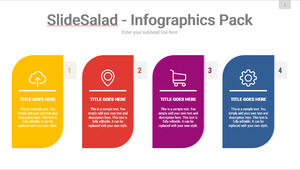 Procesar gráfico PPT de visualización de información de relación paralela