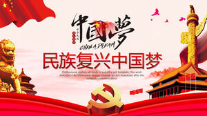 Ulusal gençleştirme Çin rüyası PPT