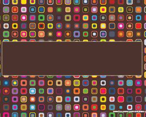 Colorful Squares Powerpoint Template
