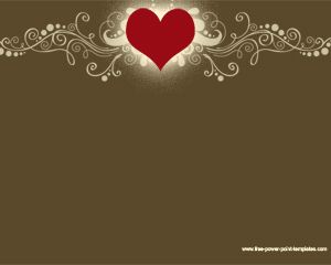 Cool Heart Powerpoint Design