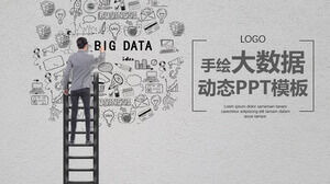 Big-Data-PPT-Vorlage für Internetnetzwerke