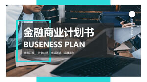 Business wind financial business plan business report PPT template