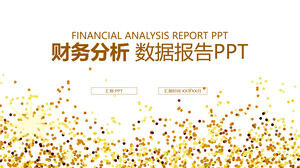 simple financial analysis ppt template free download