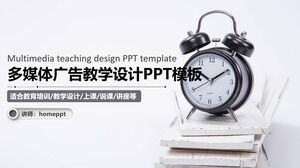 회색 간결한 비즈니스 실용적인 광고 디자인 교육 교육 교사 강의 코스웨어 PPT 템플릿