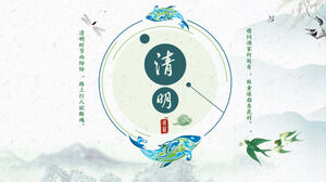 Download del modello di presentazione del festival di Qingming e stile antico 2