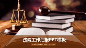 中国司法中的法庭工作总结ppt