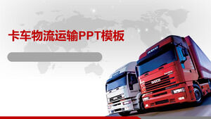 Modello PPT generale del settore della logistica e dei trasporti