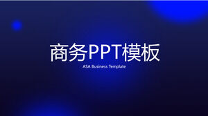 Blue technology business PPT template