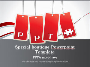 Abstract Style PowerPoint Animation Templates