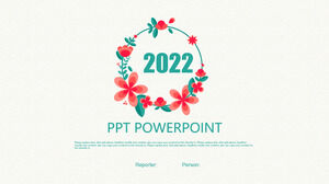Plantilla de PowerPoint - hermosa corona