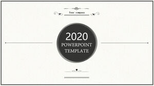Klasik Retro Desen PowerPoint Şablonları
