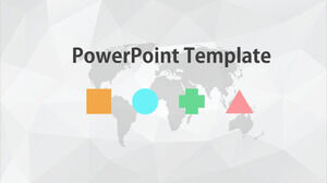 Modello PowerPoint minimalista elegante