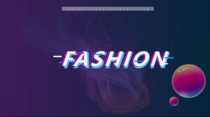 Fashion Gradient Style PowerPoint Templates