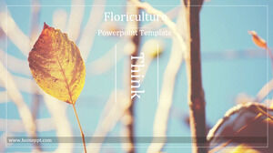 Cultivo de flores plantillas de PowerPoint