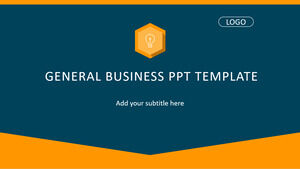 Modèles Blue Orange Business PowerPoint
