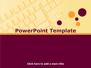 紫橙商务PowerPoint模板