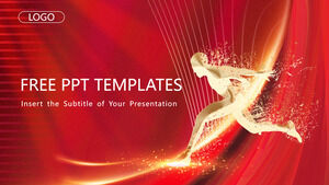 Red Business Theme PowerPoint Templates