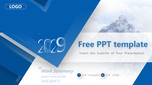 PPT-Vorlagen für die Arbeitszusammenfassung zum Jahresende