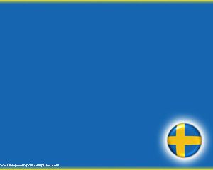 Schweden Powerpoint-Vorlage