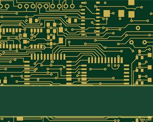 Circuit PowerPoint șablon de fundal