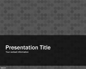 Motif gris PowerPoint Template