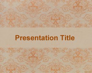 Halı PowerPoint Şablonu