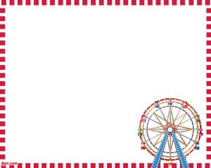 Carnival Rides szablon PowerPoint