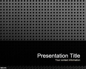 Plantilla de PowerPoint placa