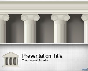 Государственное учреждение Шаблон PowerPoint Управление