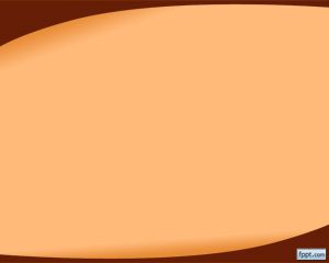 Format Orange Curve PowerPoint