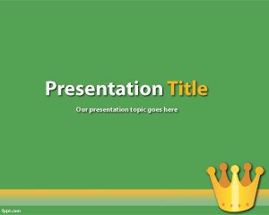 Król PowerPoint Template