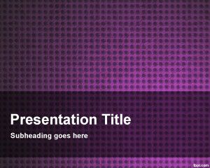 Template Violet Platinum PowerPoint