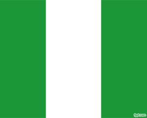 Flagge von Nigeria Powerpoint