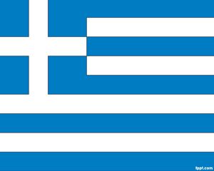 Flagge von Griechenland PPT