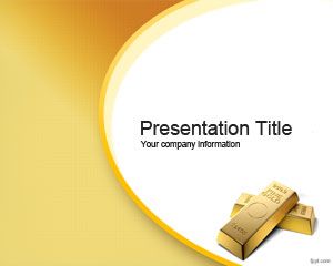 Шаблон Золотая возможность PowerPoint