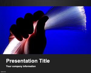 Optical Fiber PowerPoint Template