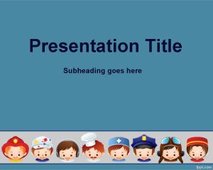 Job Interview Powerpoint-Vorlage