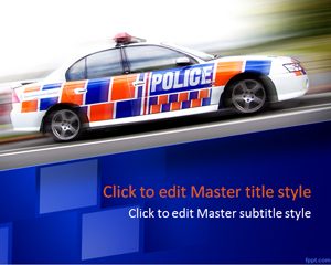 Polis Araba PPT Template Polis Araba PPT Template