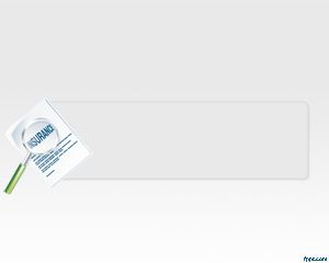 Страхование Шаблон PowerPoint