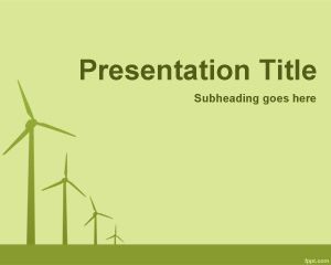 Template Air Energy PowerPoint