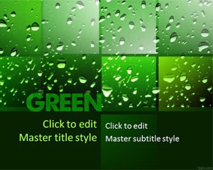 Green PPT Template