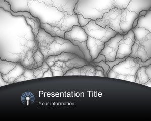 Modello senza fili PowerPoint