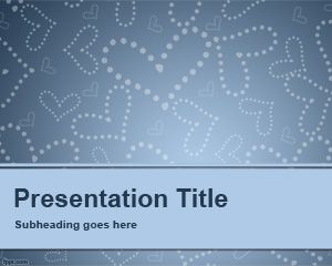 PowerPoint Şablonu Arkadaş Aşk