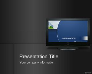 Indoor Digital Signage Powerpoint-Vorlage