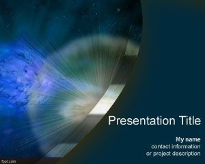 Сверхновая Шаблон PowerPoint