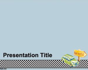 Auto Location PowerPoint Template