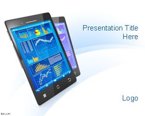Шаблон PowerPoint Mobile Device
