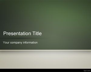 Template escola Blackboard PowerPoint