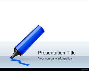 แม่แบบการออกแบบเครื่องหมาย PowerPoint